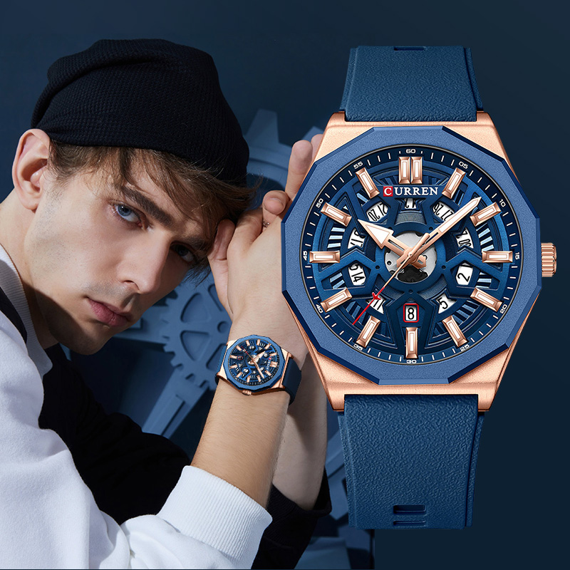 Luxury Watch List - CURREN Brand New Listing Original Men's