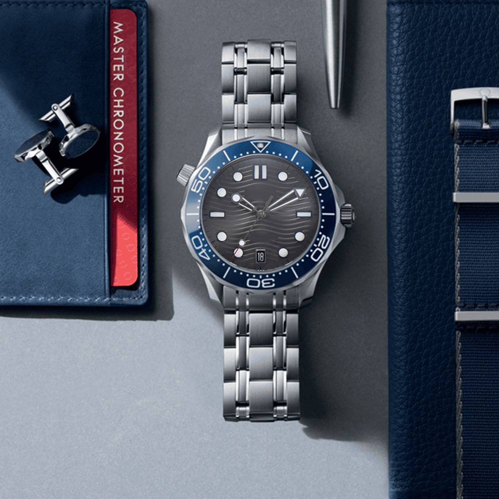 Luxury Watch Omega - Customized logo 42mm watches for men