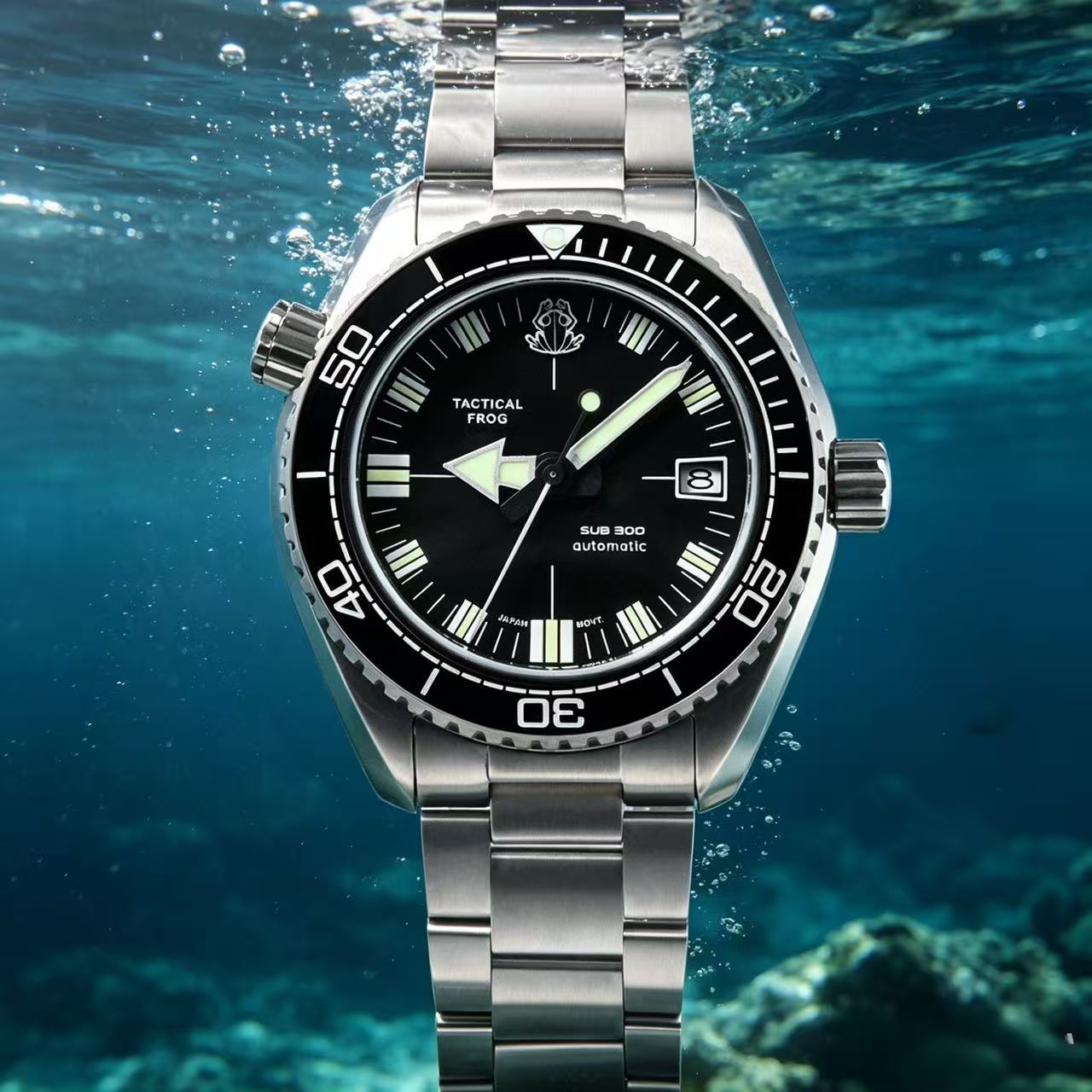 Titanium Sport Watch - Tactical Frog New Men Automatic Watch