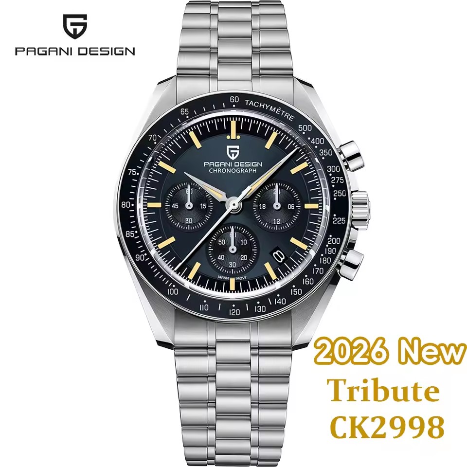 Luxury Watch Omega - PAGANI DESIGN 2026 New Moon Men's