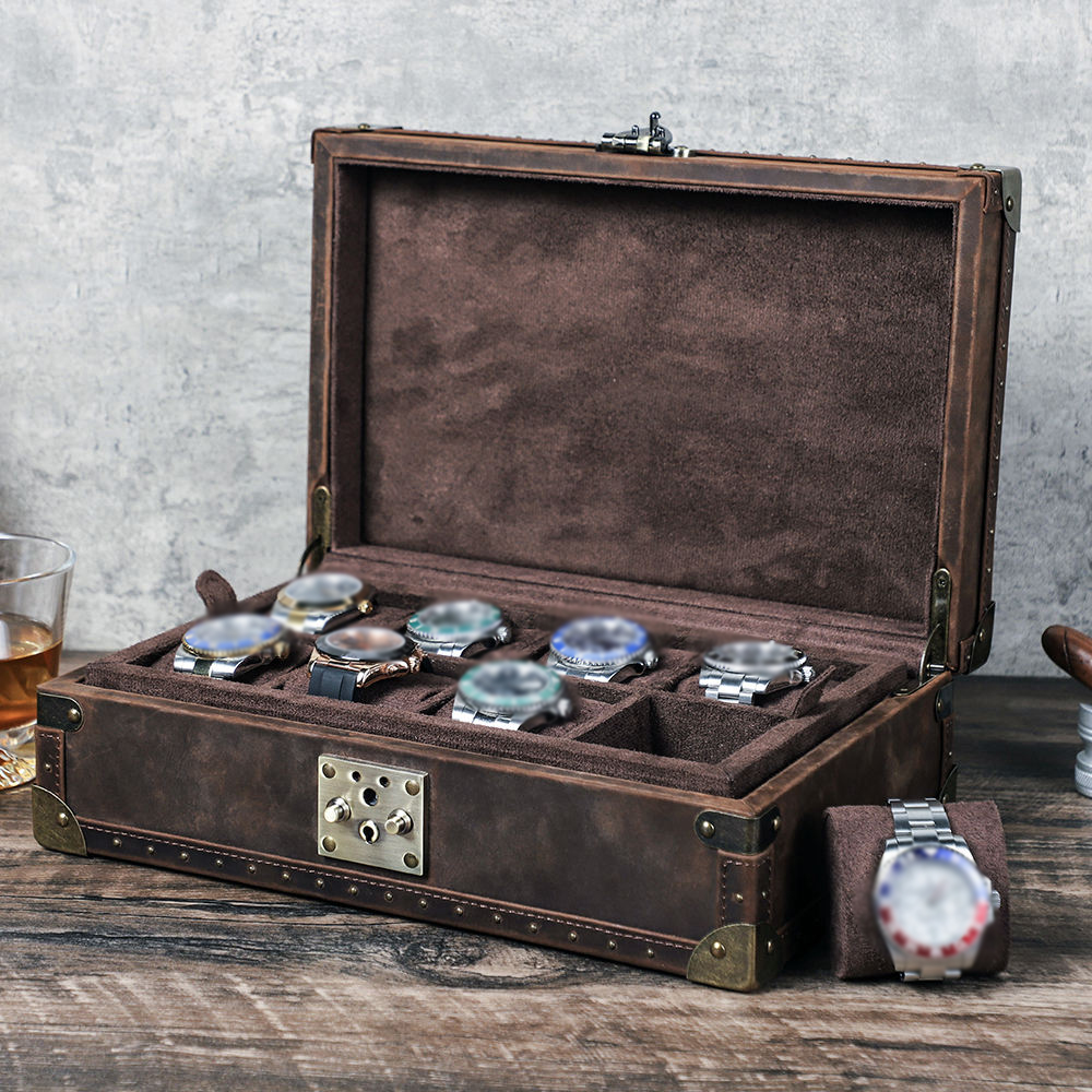Luxury Watch Case - CONTACT'S FAMILY 8 Leather Custom Watch