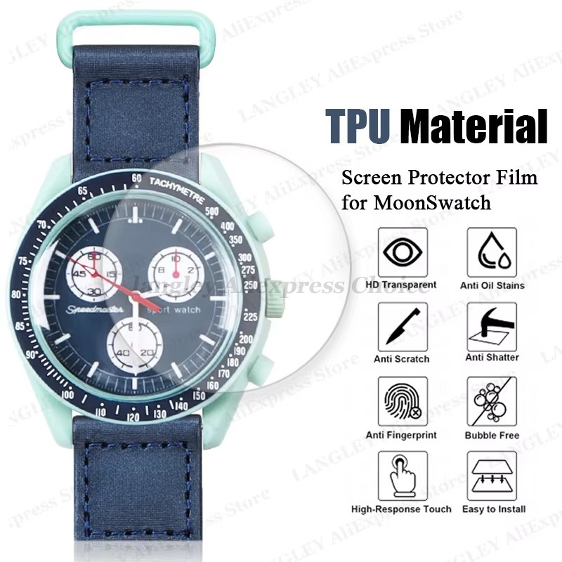 Luxury Watch Omega - HD TPU Hydrogel Protective Film Screen