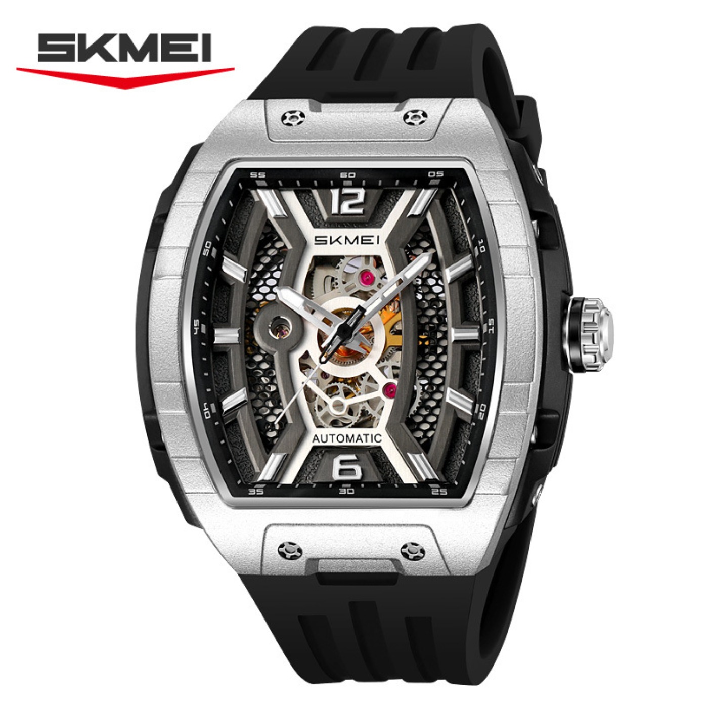 Rose Gold Tonneau Men's Automa - Luxury Watch Case 评论和价格