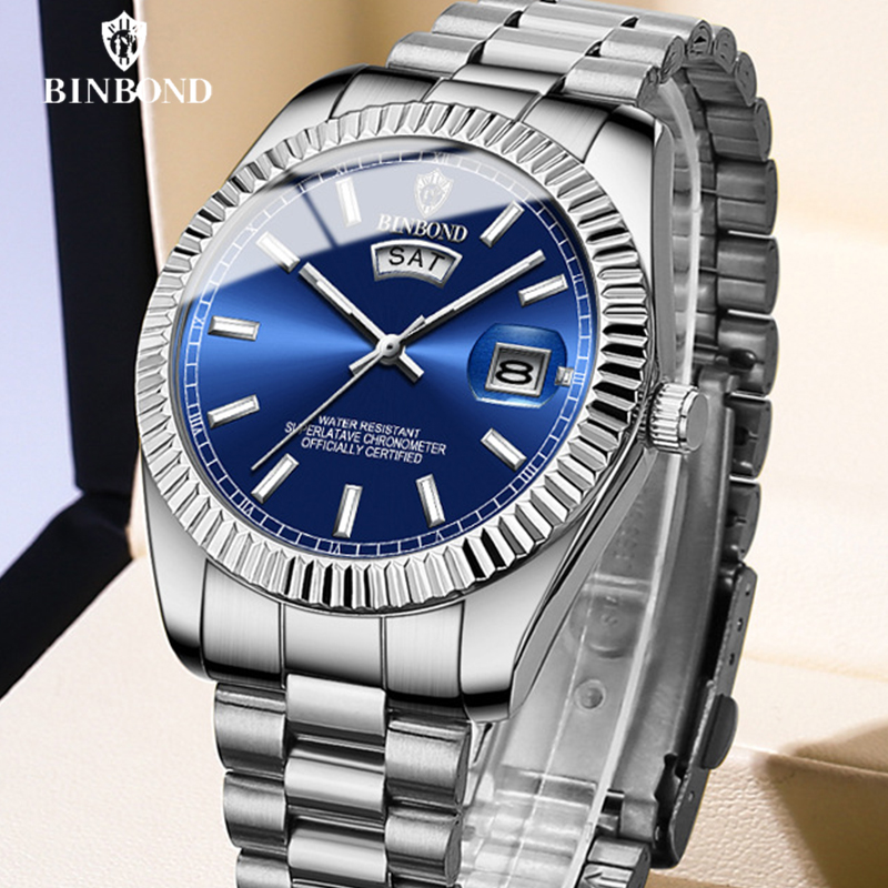 BINBOND B7012 Mens Fashion Bus - Luxury Watch Omega 评论和价格
