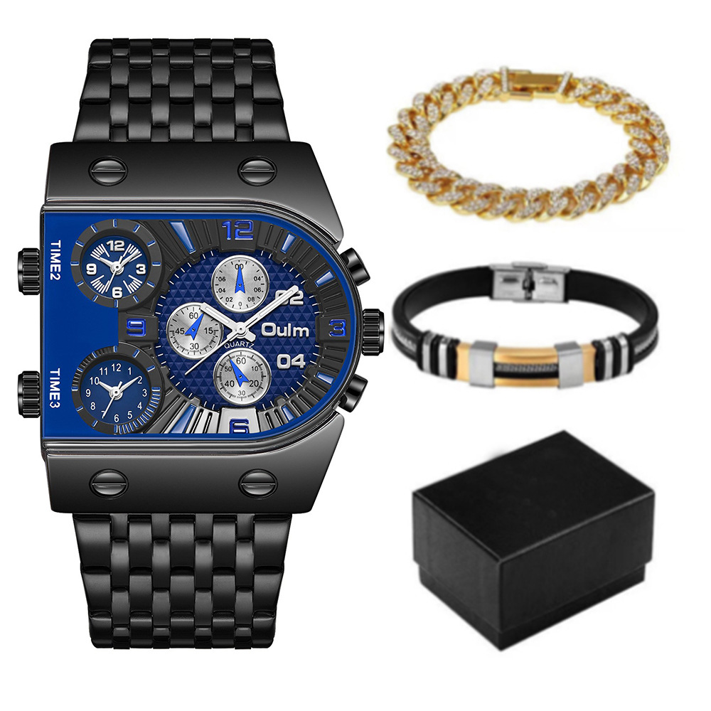 Men's luxury rectangular gold  - Luxury Watch Face 评论和价格