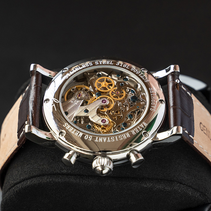 Sugess Mechanical Men Watch Or - Moonphase Complication Watch 评论和价格