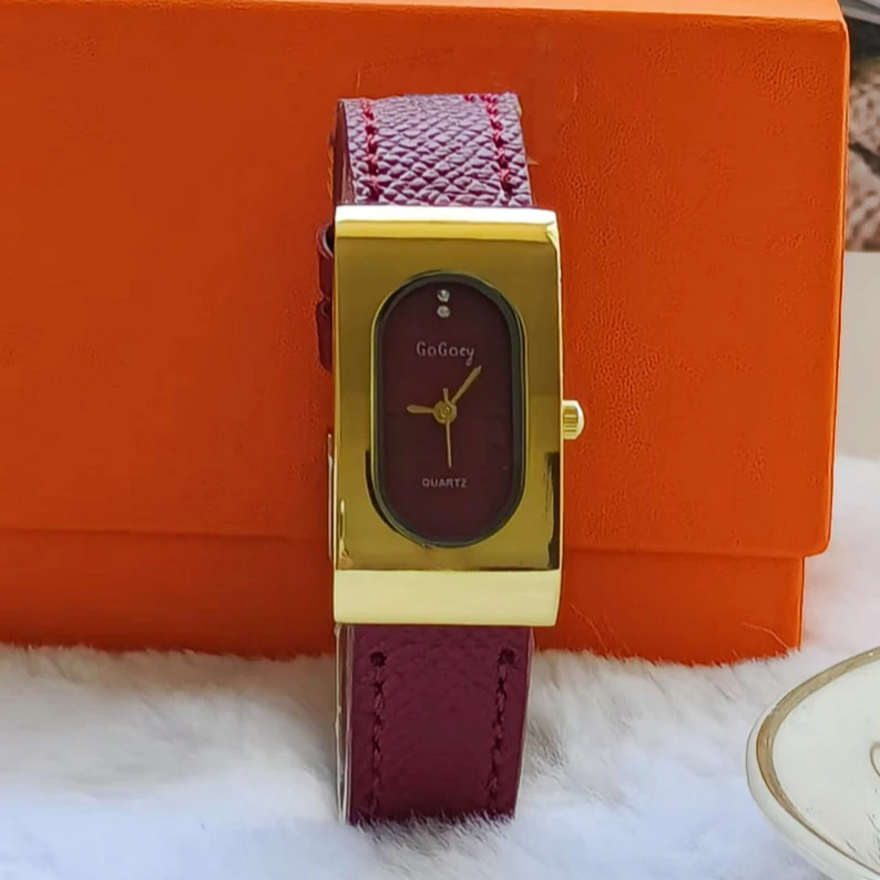 Luxury Ladies Brand Women Watc - Luxury Watch With Leather Strap 评论和价格
