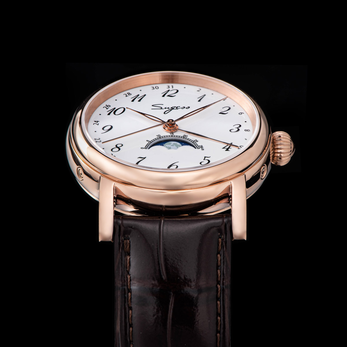 Sugess Men Watches Tianjin ST2 - Moonphase Complication Watch 评论和价格