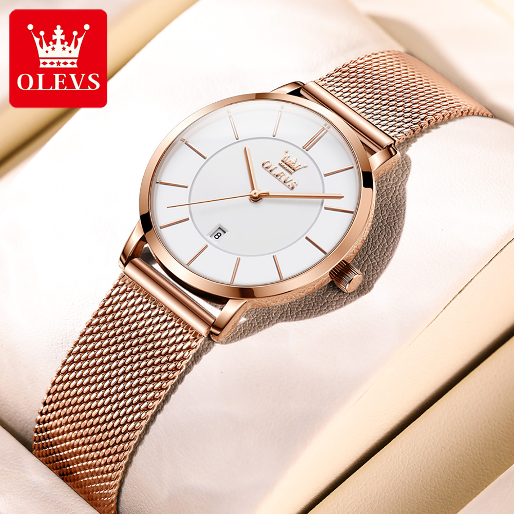 OLEVS Woman Watch 5869 Elegant - Luxury Watch Logos 评论和价格