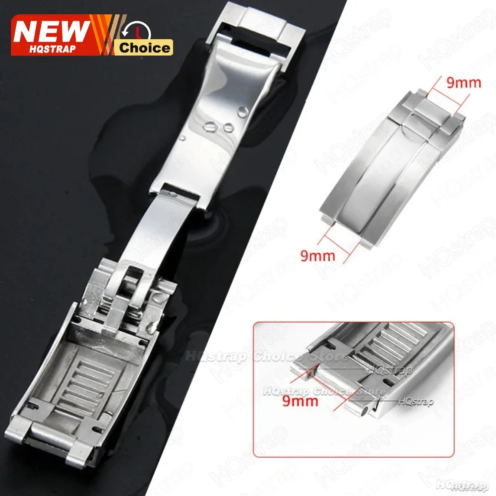 9mmx9mm Folding Buckle for Rol - Luxury Watch Face 评论和价格