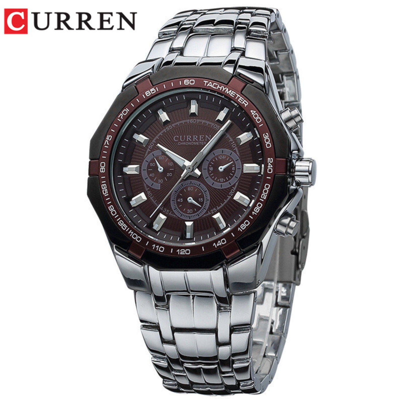 CURREN Men Luxury Brand Milita - Luxury Watch Logos 评论和价格