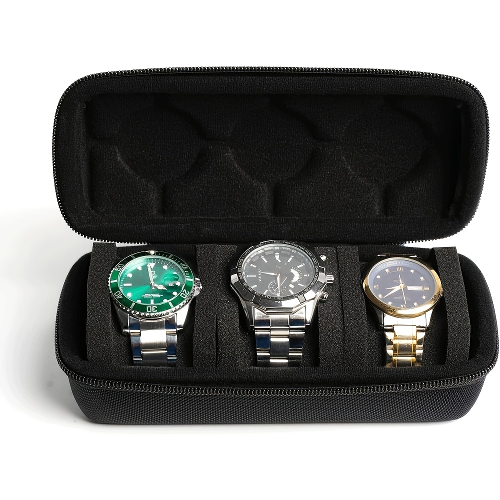1/2 PC Luxury 3-slot Watch Tra - Luxury Watch Case Travel 评论和价格