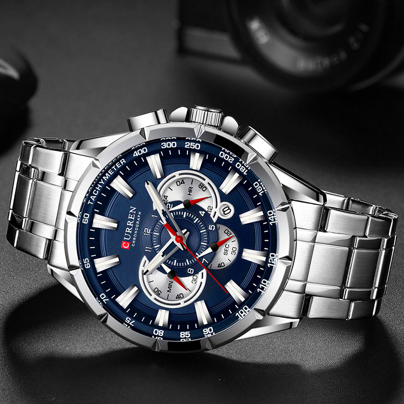 CURREN Wrist Watch Men Waterpr - Luxury Watch Audemars Piguet 评论和价格