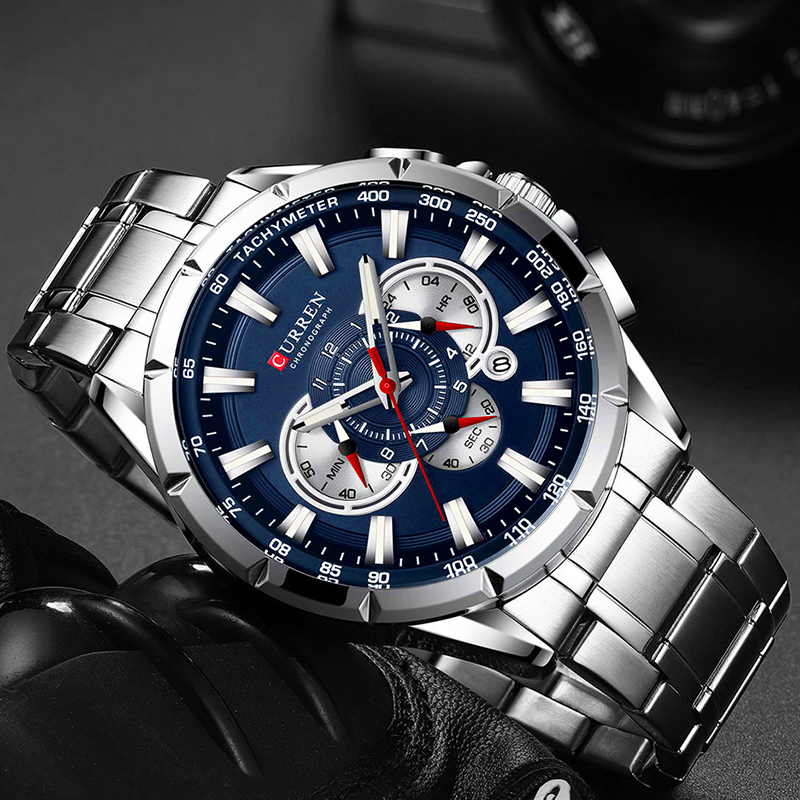CURREN Wrist Watch Men Waterpr - Luxury Watch Audemars Piguet 评论和价格