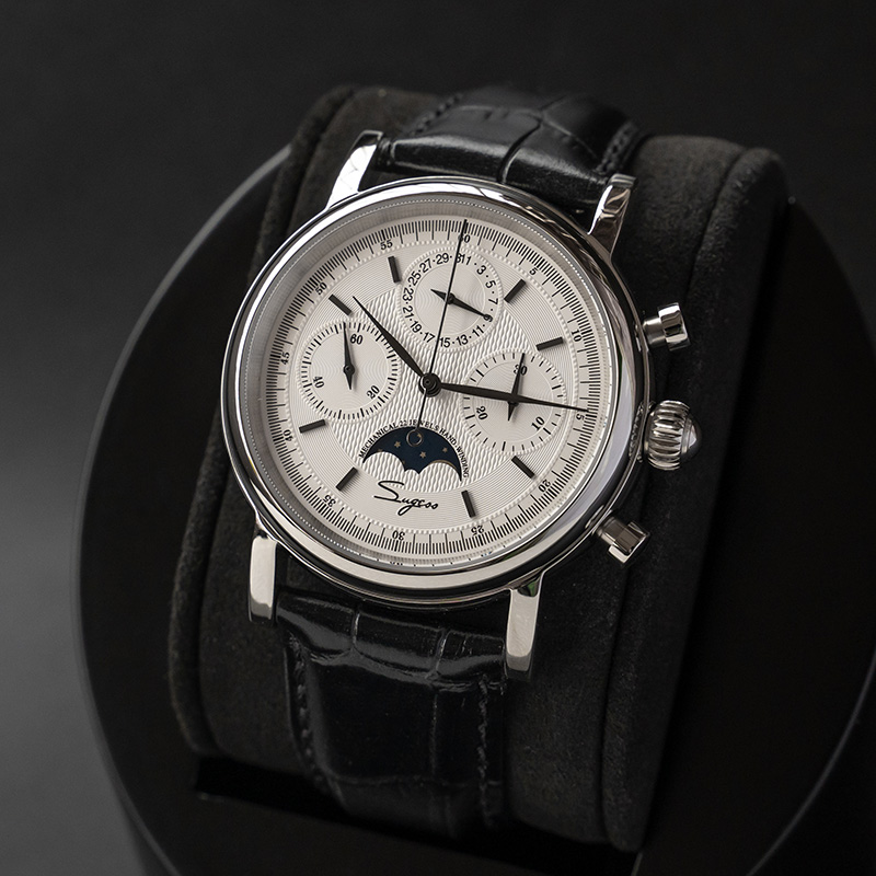Sugess Men Watch Original Move - Moonphase Complication Watch 评论和价格
