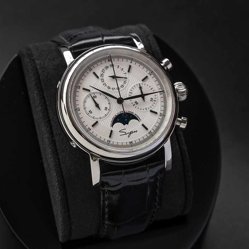 Sugess Men Watch Original Move - Moonphase Complication Watch 评论和价格