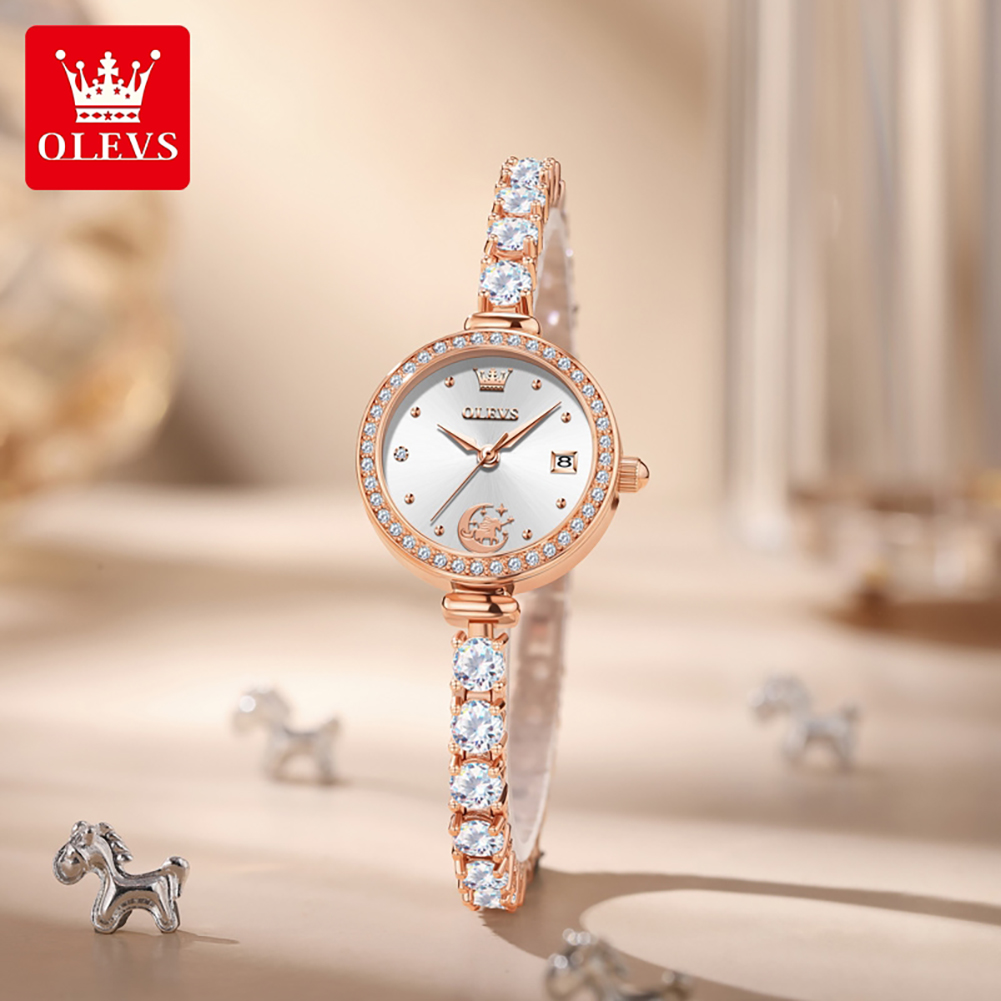 OLEVS 2998 Brand Original Auth - Luxury Watch Logos 评论和价格