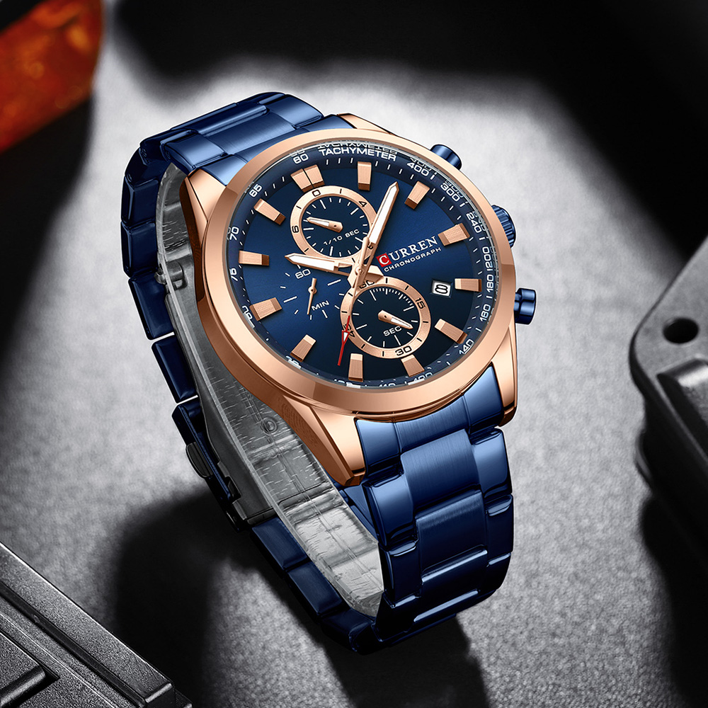CURREN Luxury Fashion Chronogr - Luxury Watch Audemars Piguet 评论和价格