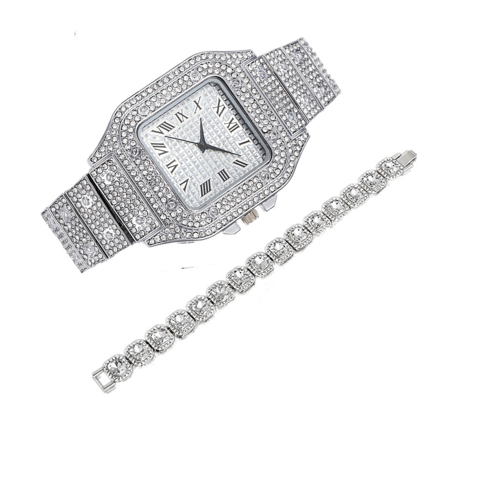 New Gold Color Watch &  Bracel - Luxury Watch Miami 评论和价格