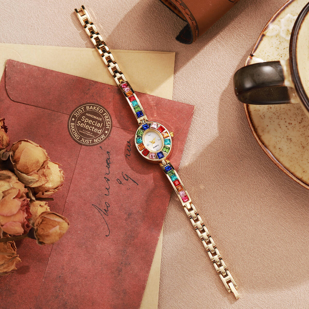2PCS/Set Luxury Rhinestone Wom - Luxury Watch Case Travel 评论和价格