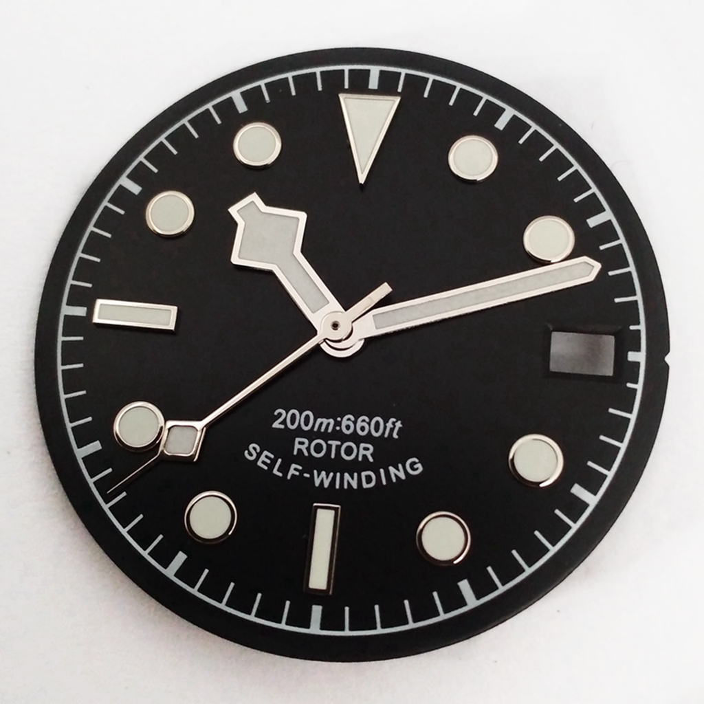 28.5mm Green Luminous Watch Di - Luxury Watch Face 评论和价格
