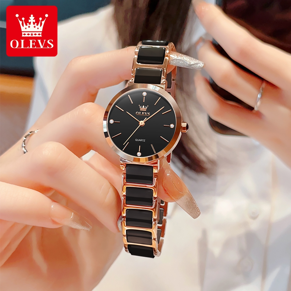 OLEVS Women Watch 5877 Luxury  - Luxury Watch Case 评论和价格