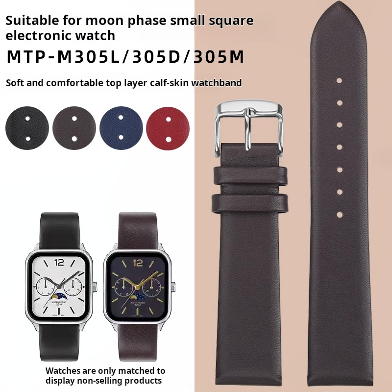 20mm Cowhide Watch Strap For C - Moonphase Complication Watch 评论和价格