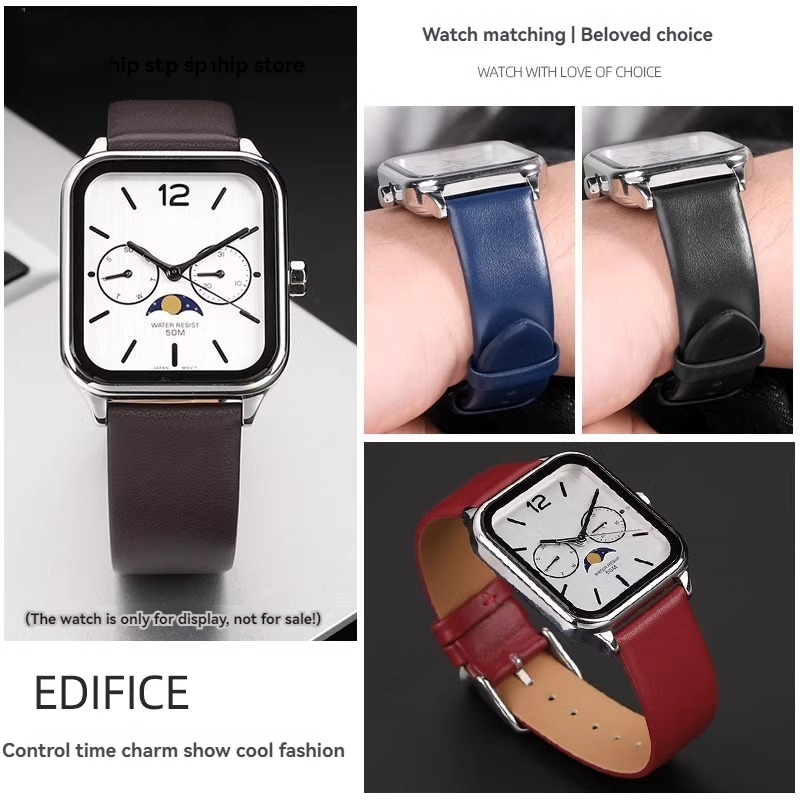 20mm Cowhide Watch Strap For C - Moonphase Complication Watch 评论和价格