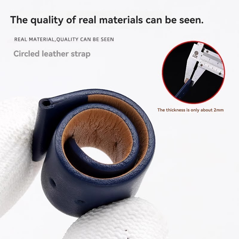 20mm Cowhide Watch Strap For C - Moonphase Complication Watch 评论和价格