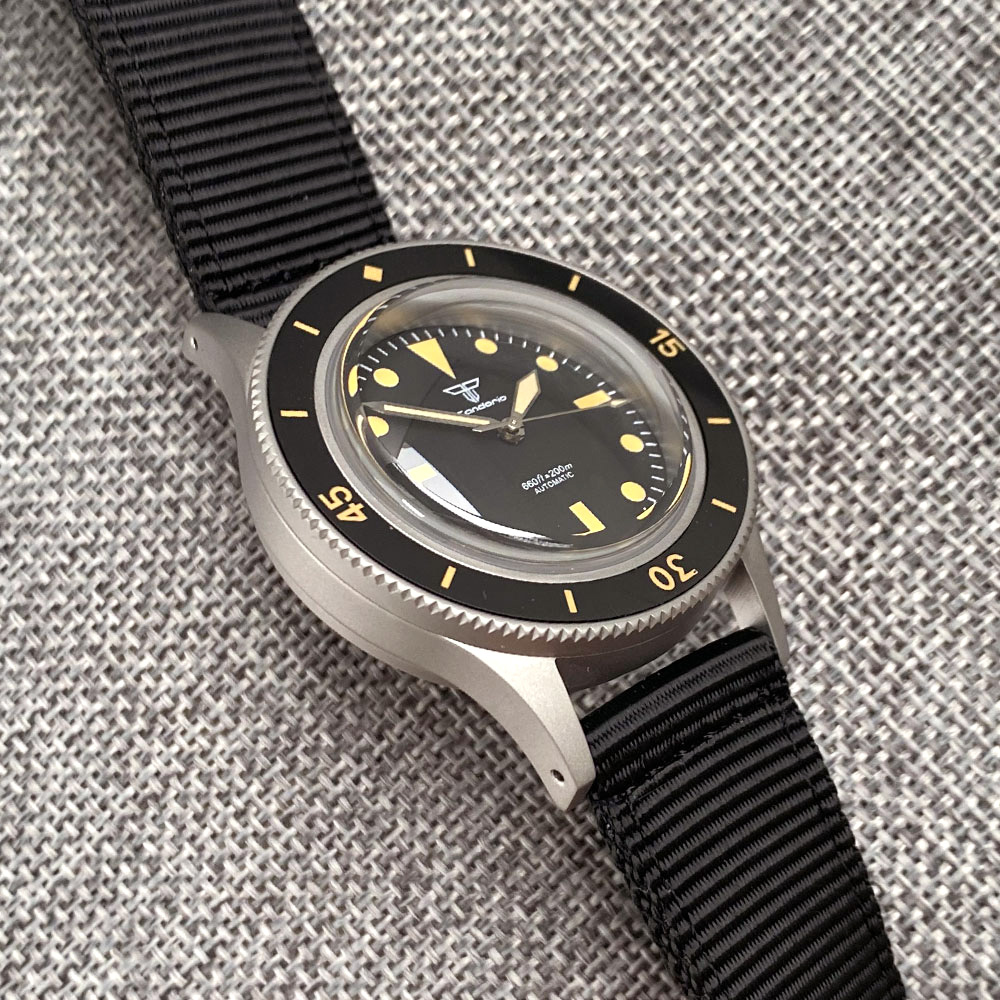 Tandorio 40mm Titanium Automat - Titanium Sport Watch 评论和价格
