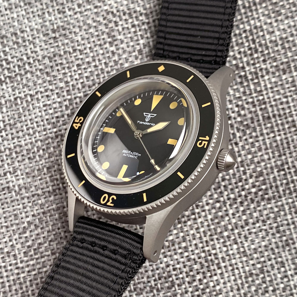 Tandorio 40mm Titanium Automat - Titanium Sport Watch 评论和价格