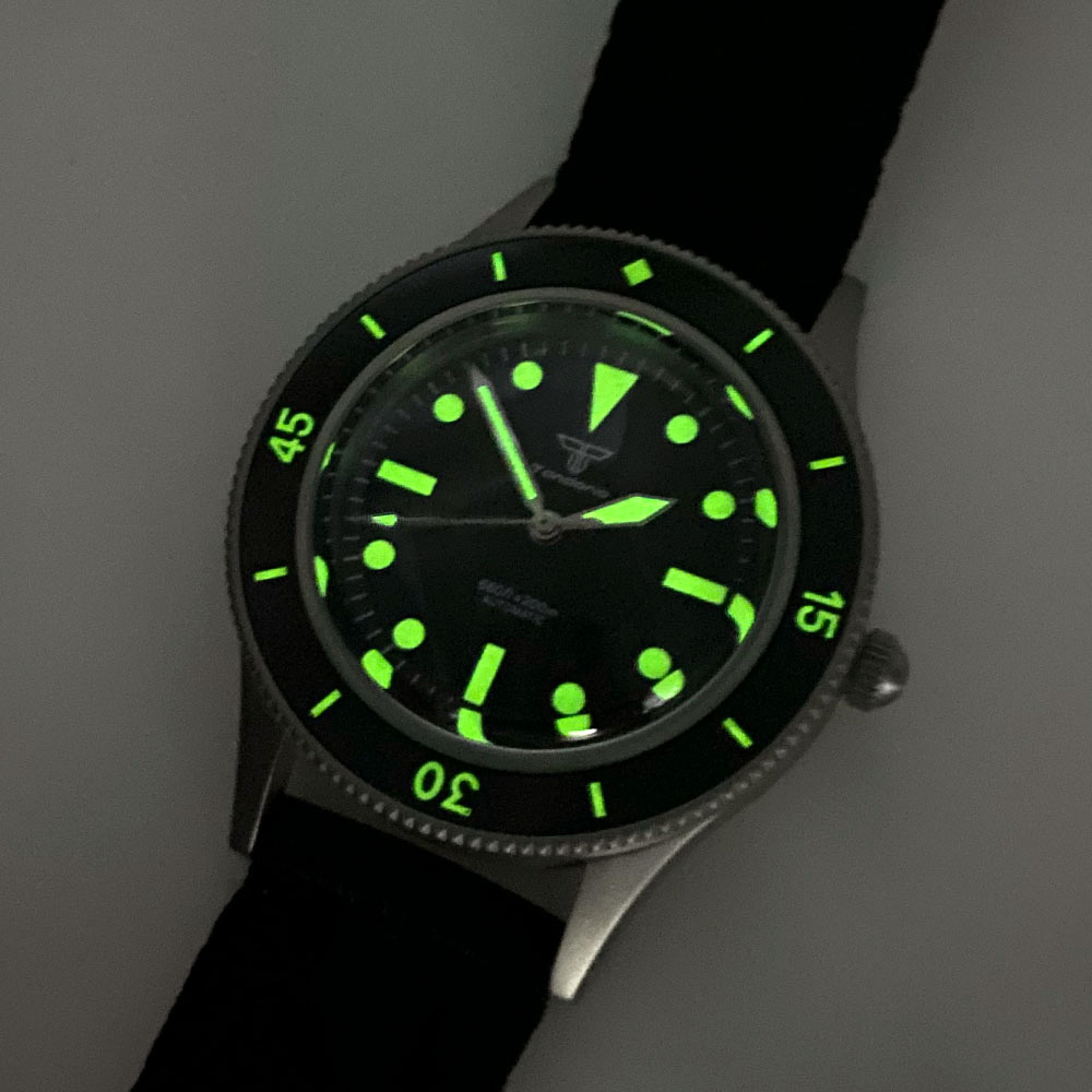 Tandorio 40mm Titanium Automat - Titanium Sport Watch 评论和价格