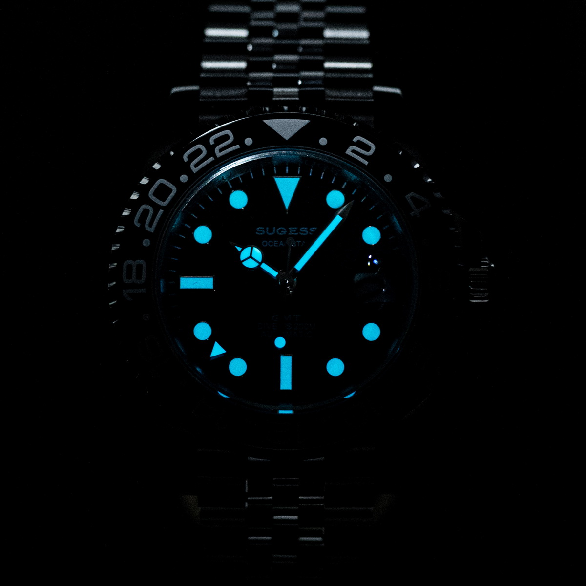 Sugess GMT Diving Watch of Men - Luxury Watch Omega 评论和价格