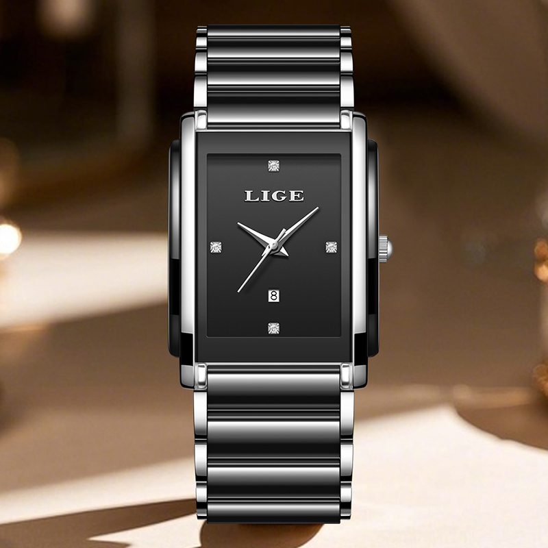 LIGE New Luxury Women Watches  - Luxury Watch Case Travel 评论和价格