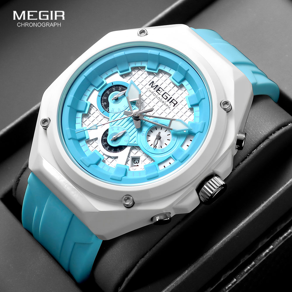 MEGIR New Unisex Sport Quartz  - Luxury Watch Hublot 评论和价格