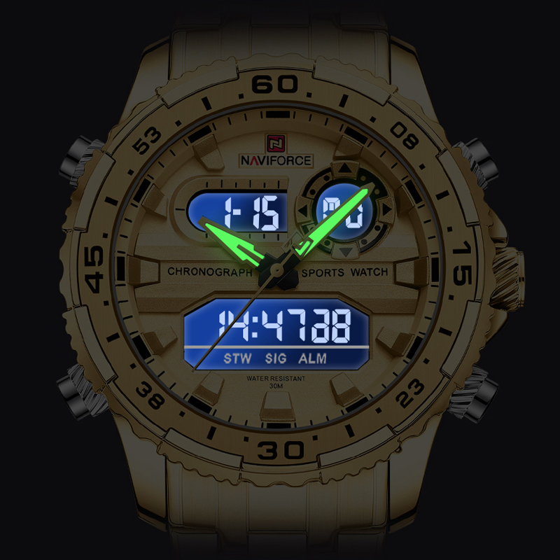 NAVIFORCE Man's Quartz Watches - Luxury Watch Trading 评论和价格