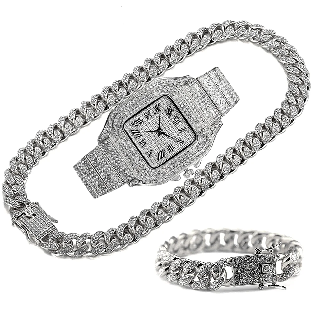 Luxury Iced Out Chain for Men  - Luxury Watch Miami 评论和价格