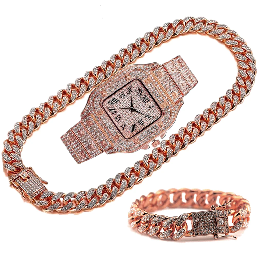 Luxury Iced Out Chain for Men  - Luxury Watch Miami 评论和价格