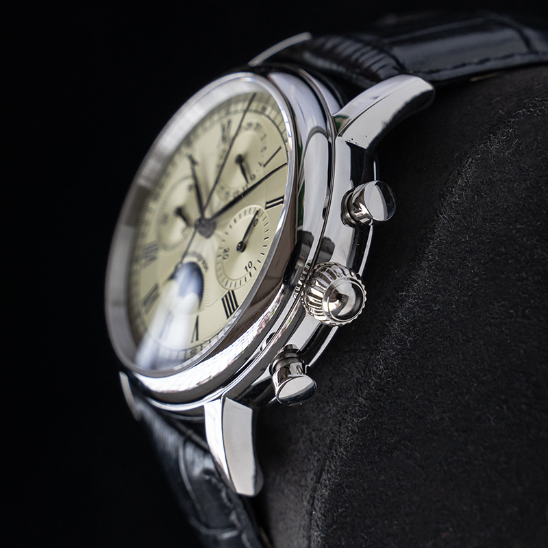 Sugess Men Watch ST1908 Swanne - Moonphase Complication Watch 评论和价格