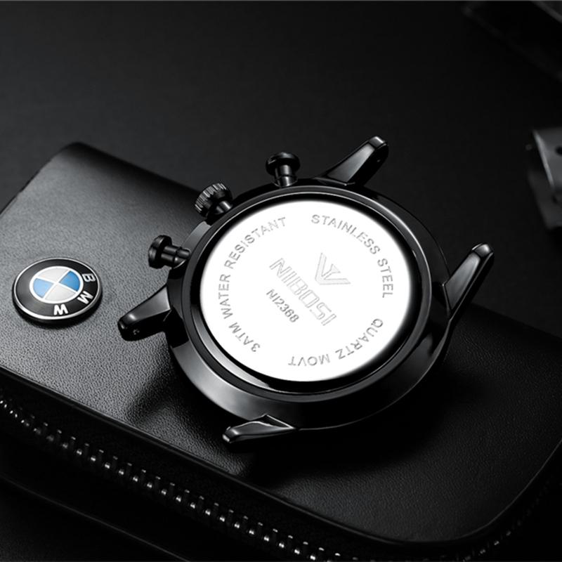 NIBOSI Fashion Mens Watches To - Luxury Watch Logos 评论和价格