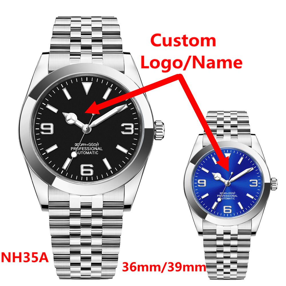 Custom Logo Luxury NH35 Watch  - Luxury Watch Logos 评论和价格