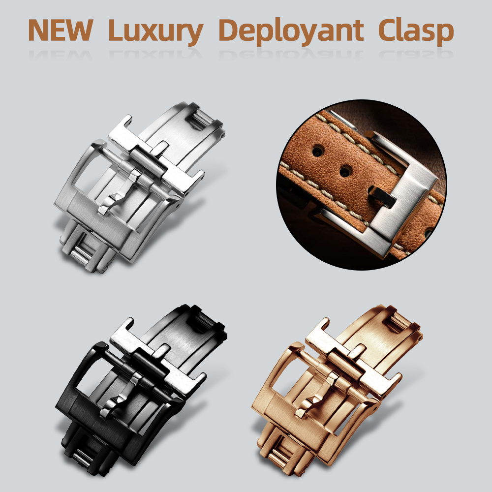 NEW Luxury Deployant Clasp 16m - Luxury Watch Face 评论和价格