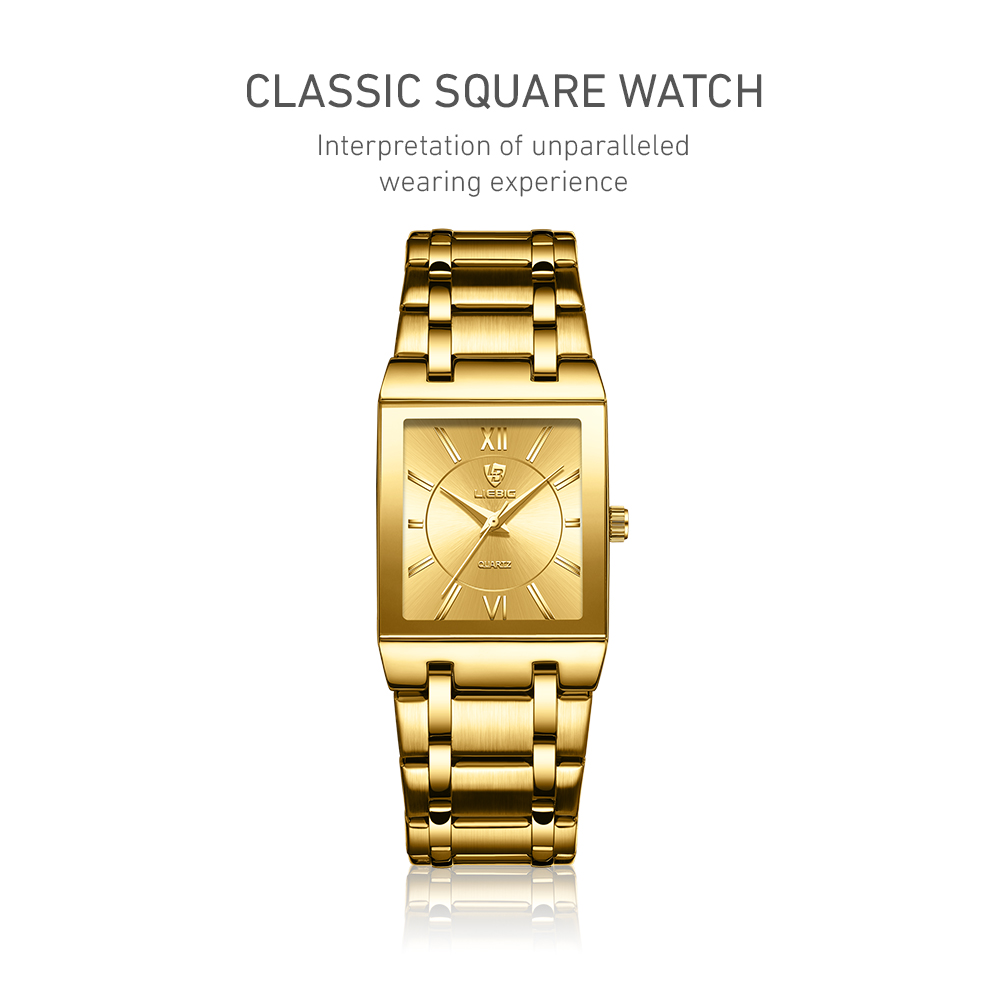 LIEBIG Male Top Brands Luxury  - Luxury Watch List 评论和价格