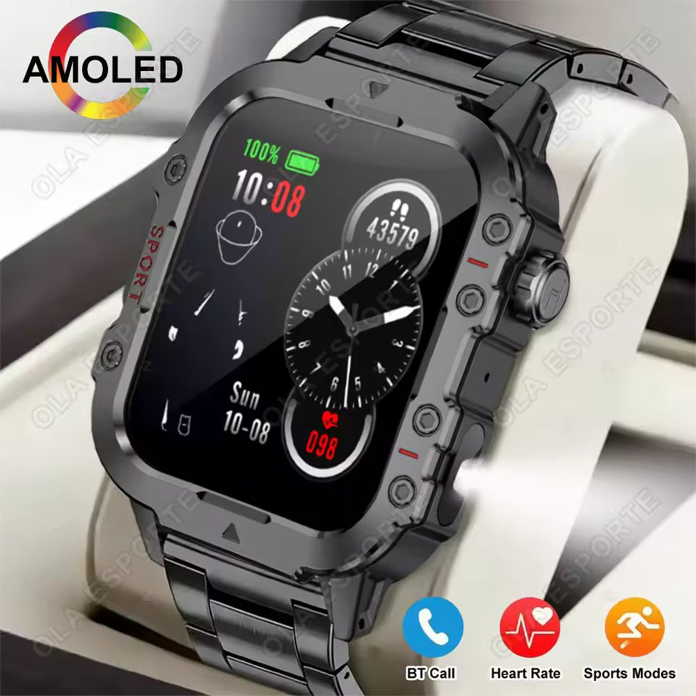 New LED Men Smartwatch Bluetoo - Titanium Sport Watch 评论和价格