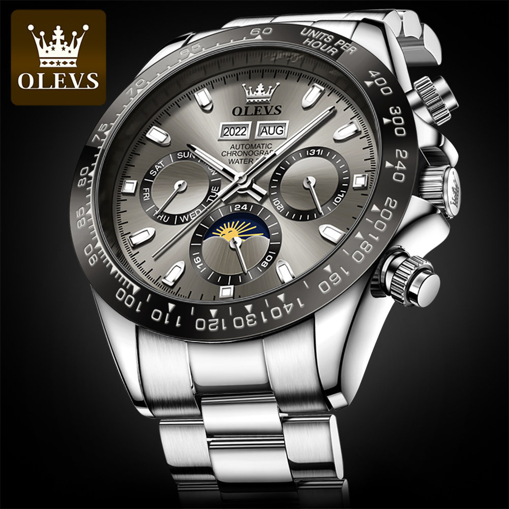 OLEVS 6654 Luxury Mens Watch C - Luxury Watch Omega 评论和价格