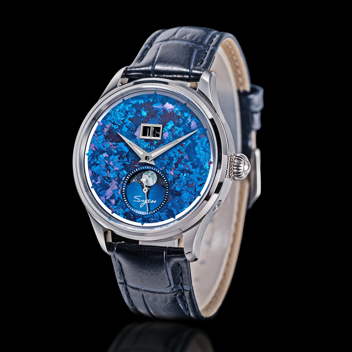 Sugess Watch of Men Moonphase  - Moonphase Complication Watch 评论和价格