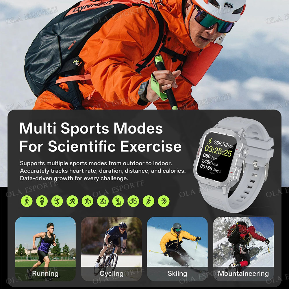 2026 Smartwatch Men Bluetooth  - Titanium Sport Watch 评论和价格