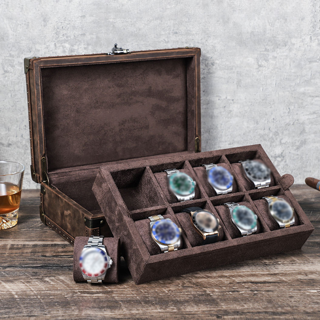 CONTACT'S FAMILY 8 Leather Cus - Luxury Watch Case 评论和价格