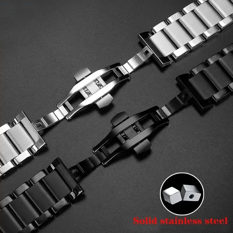 19mm-27mm Solid Stainless Stee - Luxury Watch Hublot 评论和价格
