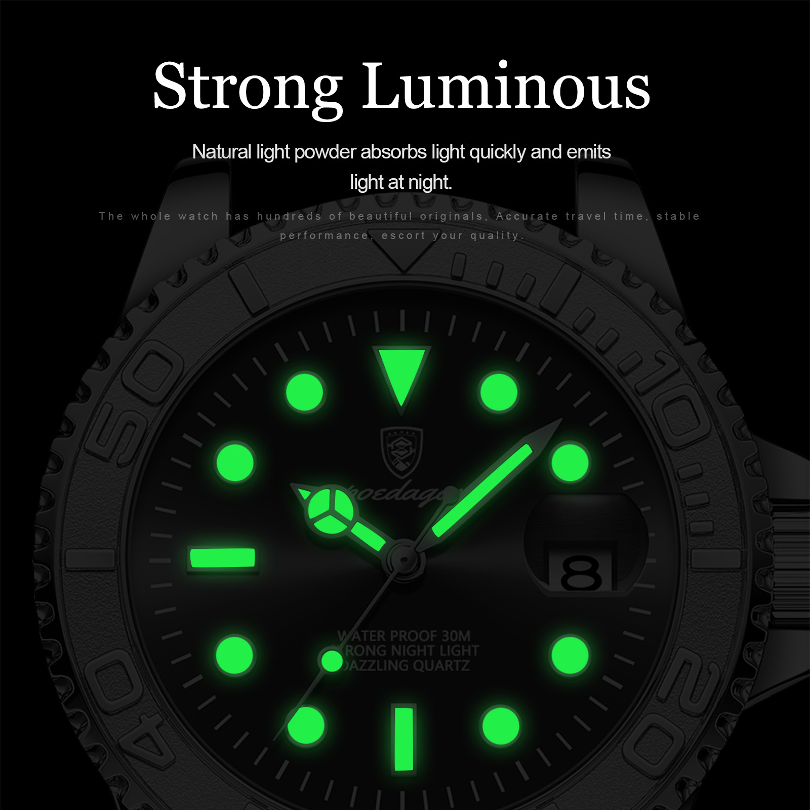 POEDAGAR Top Luxury Man Watch  - Luxury Watch Omega 评论和价格